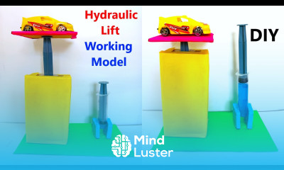 hydraulic lift working model for science project exhibition diy diypandit DIY pandit