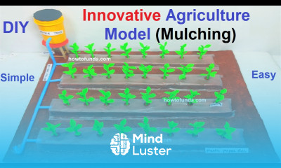 innovative agriculture model making mulching latest trending diy howtofunda craftpiller
