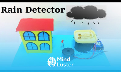 rain detector working model science project for exhibition diy simple and easy DIY pandit