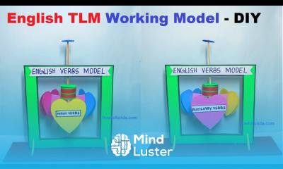 english working model verbs tlm simple and easy diy howtofunda