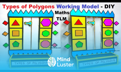 polygon shapes 2d 3d working model types maths maths tlm diy craftpiller howtofunda