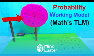 probability math s working model for exhibition diy math s tlm howtofunda craftpiller