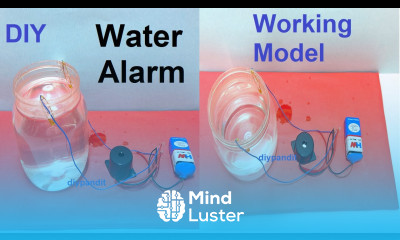 water alarm working model making science project diy simple and easy way DIY pandit