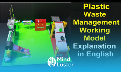 plastic waste management recycling working model explanation in english howtofunda