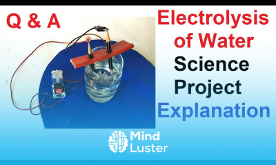 electrolysis of water science project explanation science exhibition howtofunda