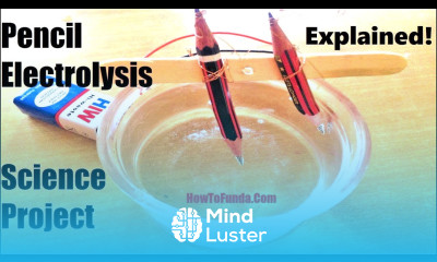 electrolysis of water experiment explanation science project diy howtofunda class 10