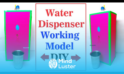 water dispenser working model for science exhibition project diy innovative DIY pandit