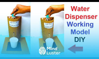 water dispenser working model science project exhibition simple and easy diy DIY pandit