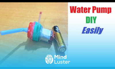 How to Make dc motor Water Pump from Waste Material DIY best out of waste howtofunda