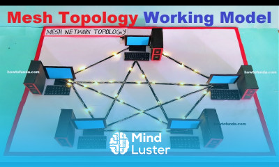 mesh topology computer networking working model for science project exhibition diy howtofunda