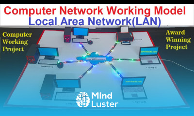 computer network working model LAN local area network diy howtofunda computer project
