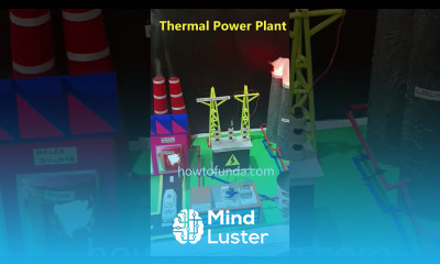 thermal power plant working model for science project exhibition shorts howtofunda