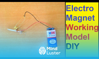 electromagnet project working model science project diy howtofunda