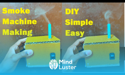 mini smoke machine making working model at home simple and easy science project howtofunda