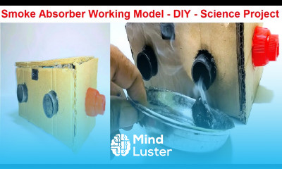 how to make smoke absorber working inspire science project diy dc motor project DIY pandit