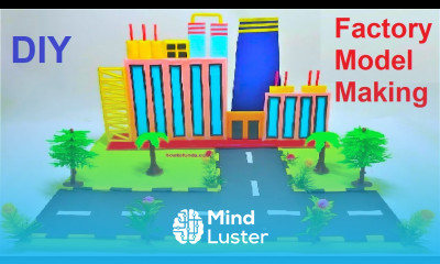 Air pollution in Factory Working Model 3d Science Project DIY HowToFunda cardboard simple