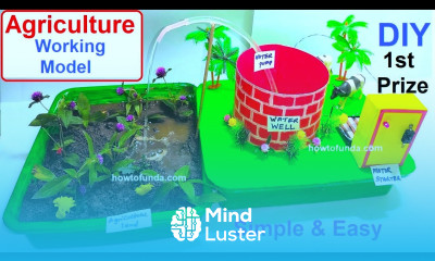 how to make agriculture farming working model inspire science project diy howtofunda craftpiller