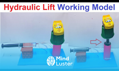 hydraulic lift working model for school science exhibition diy simple and easy DIY pandit