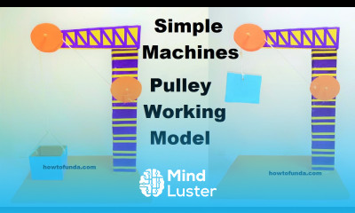 simple machine pulley working model science project howtofunda newtons 2nd law physics