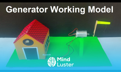 power generator working model science project for exhibition diy DIY pandit