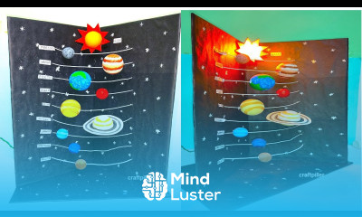 solar system working model latest designs science project simple and easy craftpiller