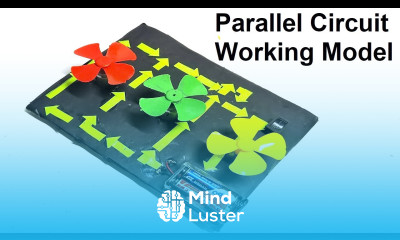 how to make parallel circuit working model electricity model DIY pandit