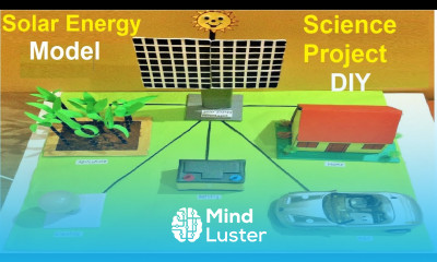solar energy model making using cardboard and paper science project howtofunda still model
