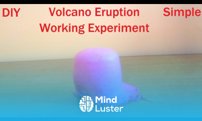 volcano eruption experiments for social science fair project howtofunda