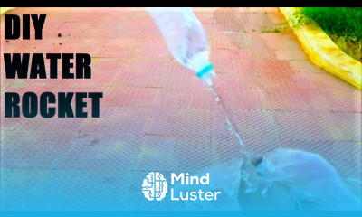 diy water rocket making at home easily best out of waste howtofunda diy newton s 3rd law