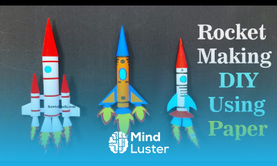 rocket making project paper and cardboard 3d with latest designs diy innovative howtofunda