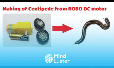 how to make centipede movement robot project robot dc motor project DIY pandit