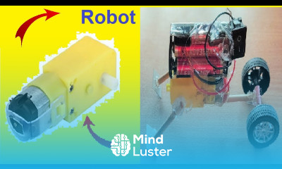 how to make the robot project making using robot motor DIY Pandit