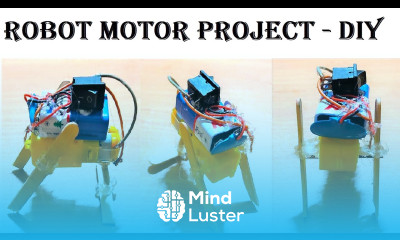 how to make robot motor science project DIY pandit