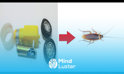 how to make innovative robot project cockroach diy pandit using robot motor diy