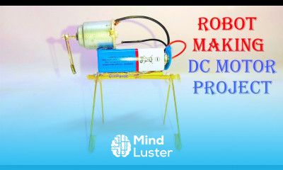 how to make the simple robot project using dc motor science project Robot making DIY pandit