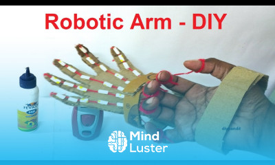 How to Make a Robotic Arm at Home out of Cardboard DIY DIY pandit