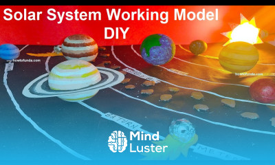 solar system working model 3d simple inspire innovative science exhibition diy howtofunda