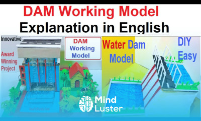 dam working model explanation in english for science exhibition howtofunda