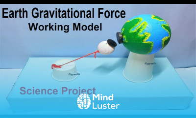 earth gravitational force working model science project diy physics project DIY pandit