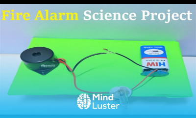 fire alarm science project simple and easy dy easy steps DIY pandit