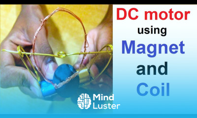 dc motor using magnet and coil for school science exhibition working model howtofunda