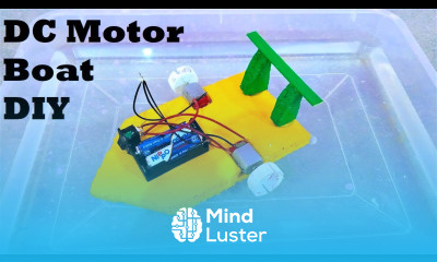 how to make dc motor boat at home diy howtofunda newtons 3rd law model physics