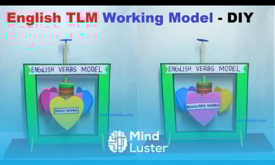 english working model verbs tlm simple and easy diy howtofunda