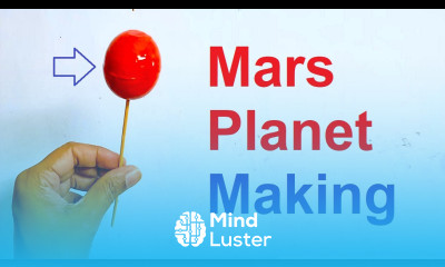 mars planet making for science project in simple and easy manner solar system model howtofunda