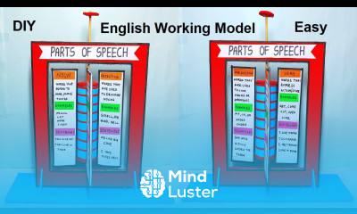 english project working model parts of speech science exhibition project diy howtofunda