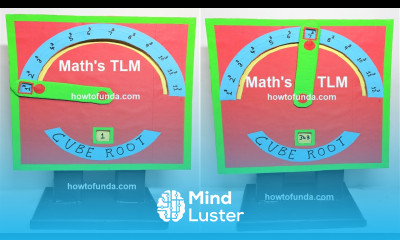 maths working model cube root tlm diy howtofunda craftpiller