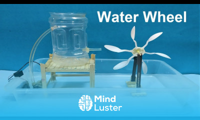 water wheel working model howtofunda shorts