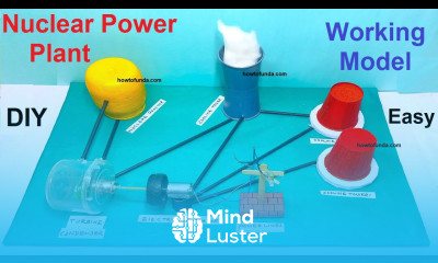 nuclear power plant working model project science project for exhibition diy simple howtofunda