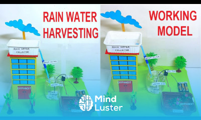 rain water harvesting working model science project diy simple and easy DIY pandit