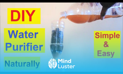 How to Make Water purifier working model in simple steps DIY howtofunda